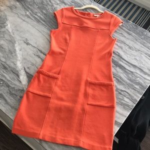 Tangerine A-line retro dress BODEN